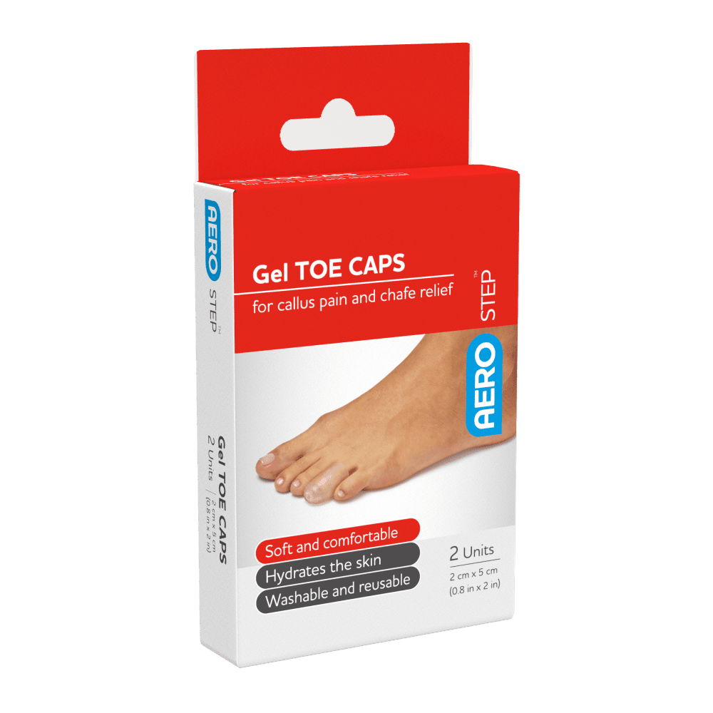 AEROSTEP Gel Toe Cap 2pk