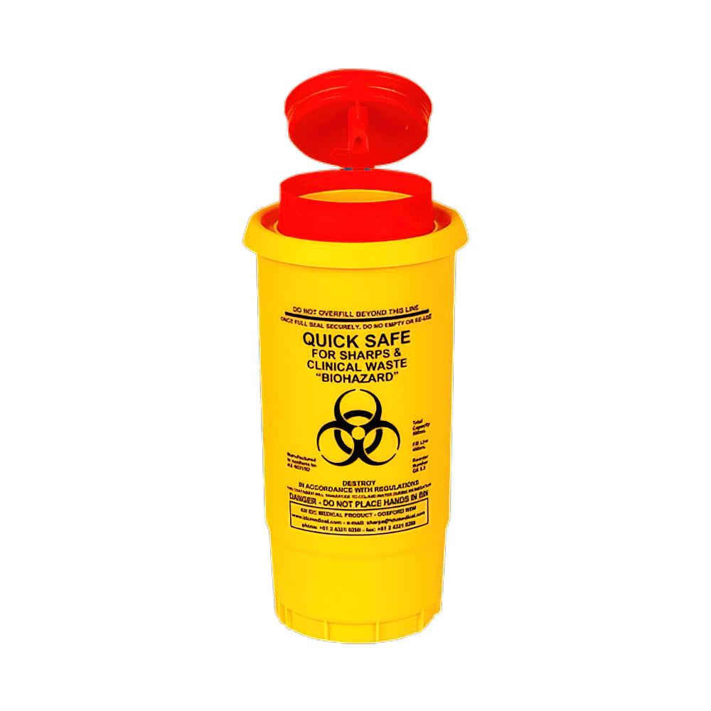 AEROHAZARD Sharps Disposal Container 500mL