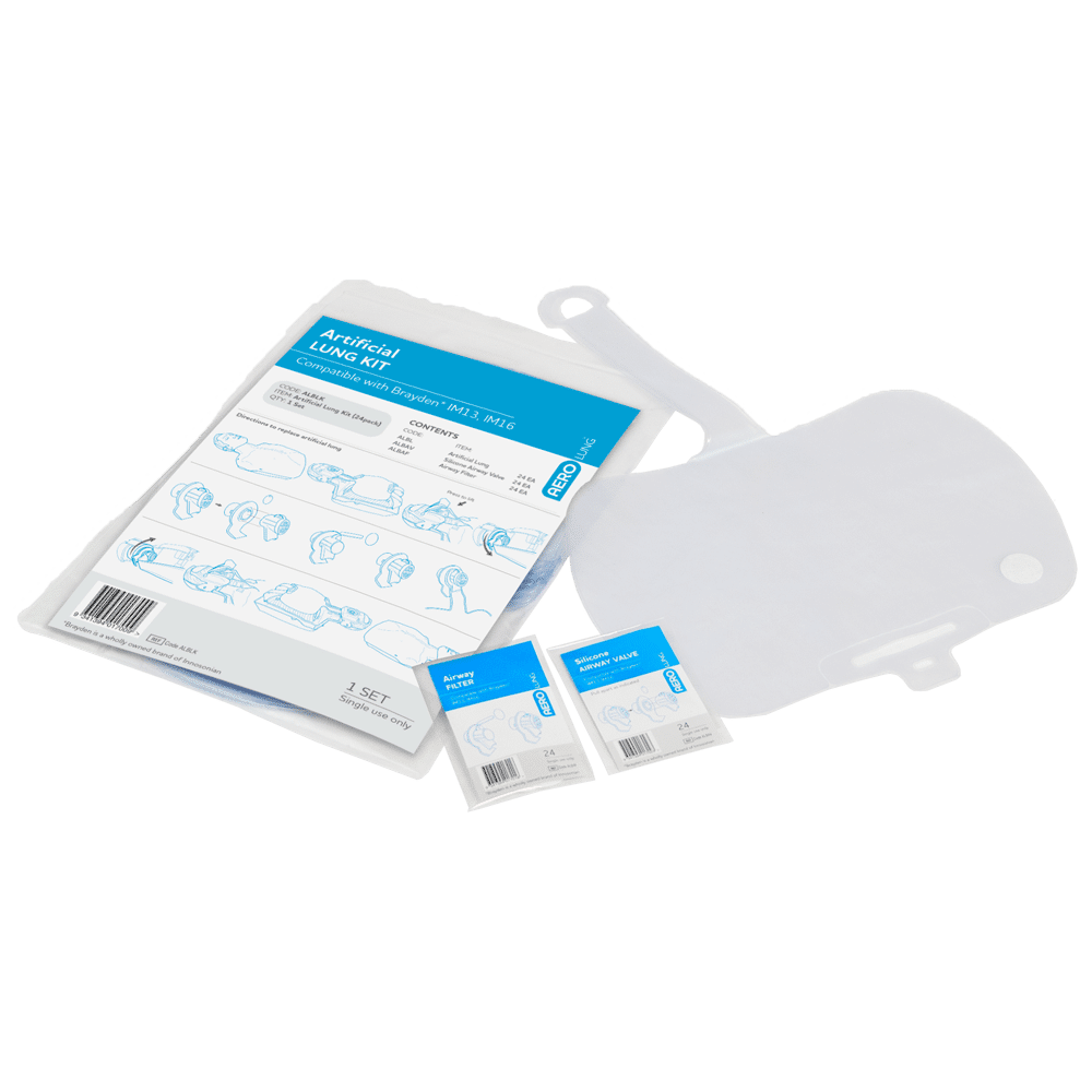 AEROLUNG Brayden Lung, Filter & Valve Kit Pack/24