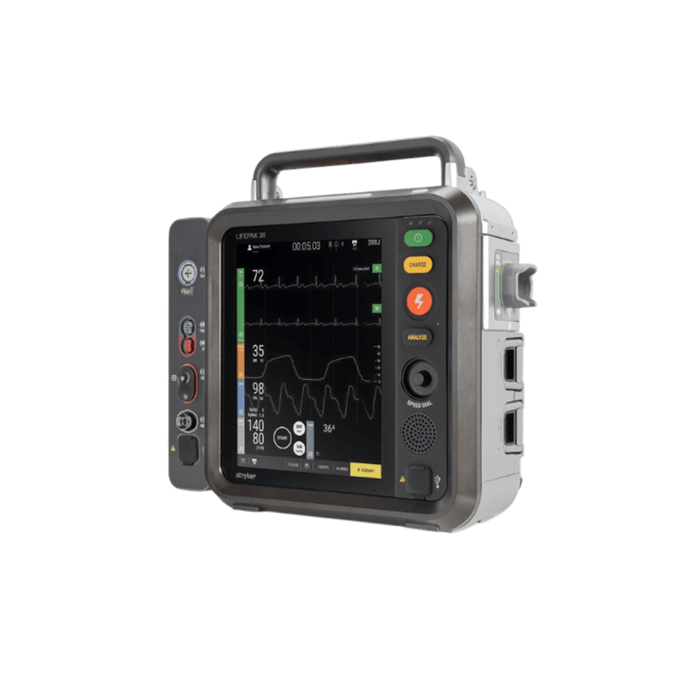 LIFEPAK 35 Defibrillator/Monitor - 3L SPO2 ETCO2 - D18 - 3L SPO2 ETCO2